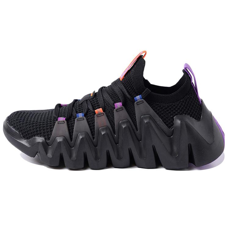 

LiNing Running Shoes Men Low Top Black/Purple 41
