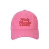 NICK&NICOLE NN DOTCOM SIGNATURE BALL cap_DEEP Pink