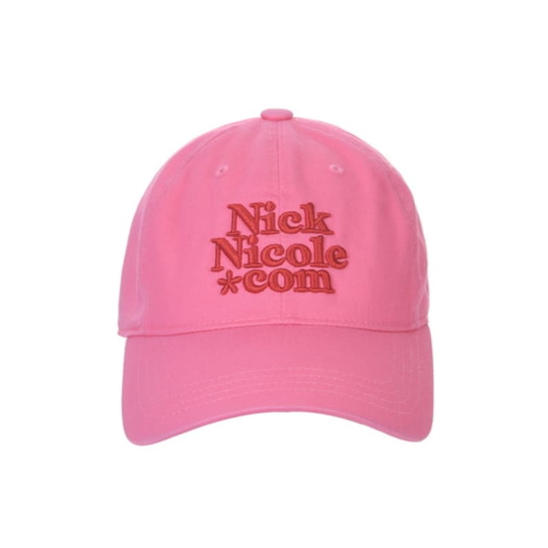 NICK&NICOLE NN DOTCOM SIGNATURE BALL cap_DEEP Pink