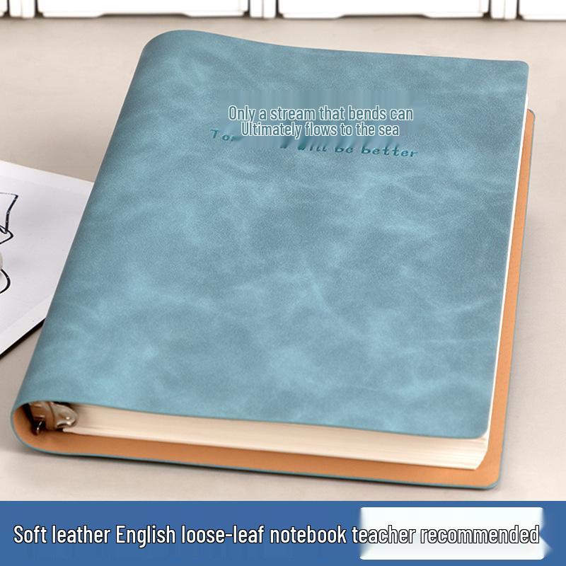 A5 Loose-Leaf English Notebook: Four-Line & Three-Grid Format for Elementary & Junior High Students, B5 English Vocabulary Notebook.
