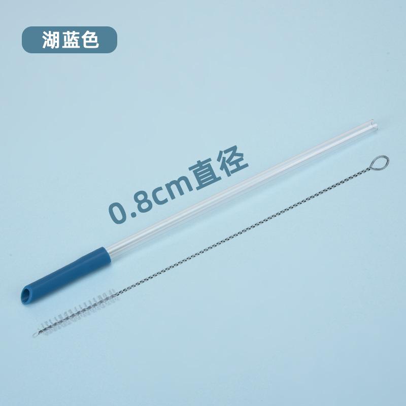 0.8Cmtritan Telescopic Straw Multi-Color Optional Set Milk Tea Beverage Reusable Water Cup Straw