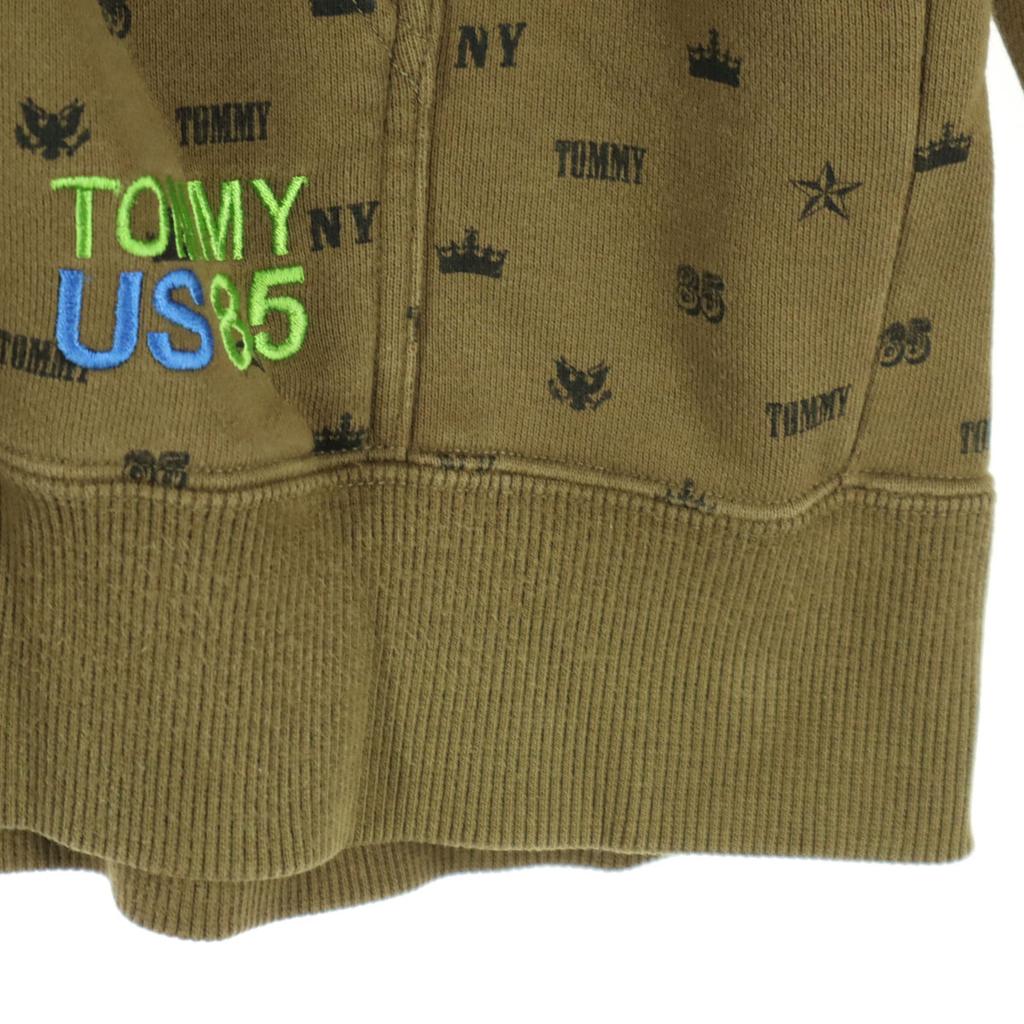 Beauty products TOMMY Overall handle Long sleeve sweat Zip hoodie XL Men's Used