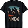 Retro Vintage Classic Aikido Aikidoka T-Shirt