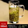 HANDUNYOU Hitzebeständiger Glasbecher mit Henkel