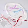 3Mm Thin Ribbon Balloon 1Roll Colorful Rope Ribbon Double-Sided Ribbon Party Card Gift Decoration Diy Packaging Hair Accessories