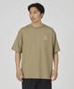 Snow Peak New Standard Logo Short Dark XL T-Shirt NSD-TS-25AU003, Sleeve, Men's/Women's, Beige,