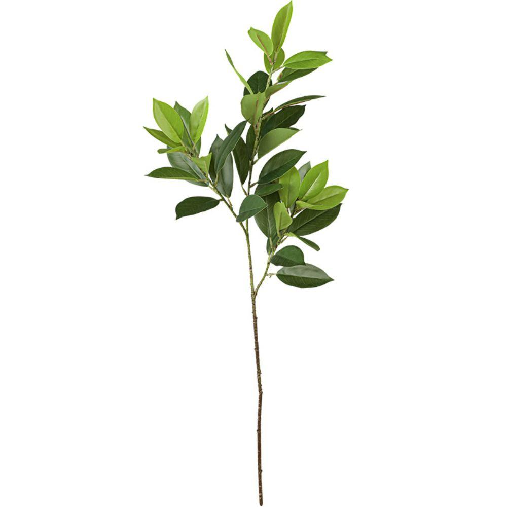 Large Artificial Ilex Chinensis Real Touch Pachira Branches  Home Living Room Decor