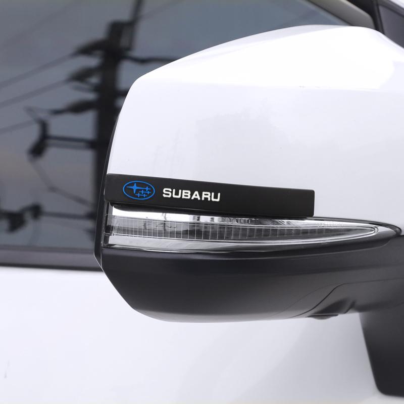 6Pcs Car Door Edge Guard Strip Anti-scratch Bumper Stickers For Subaru Impreza Legacy WRX STI BRZ Forester XV Outback Crosstrek Z9