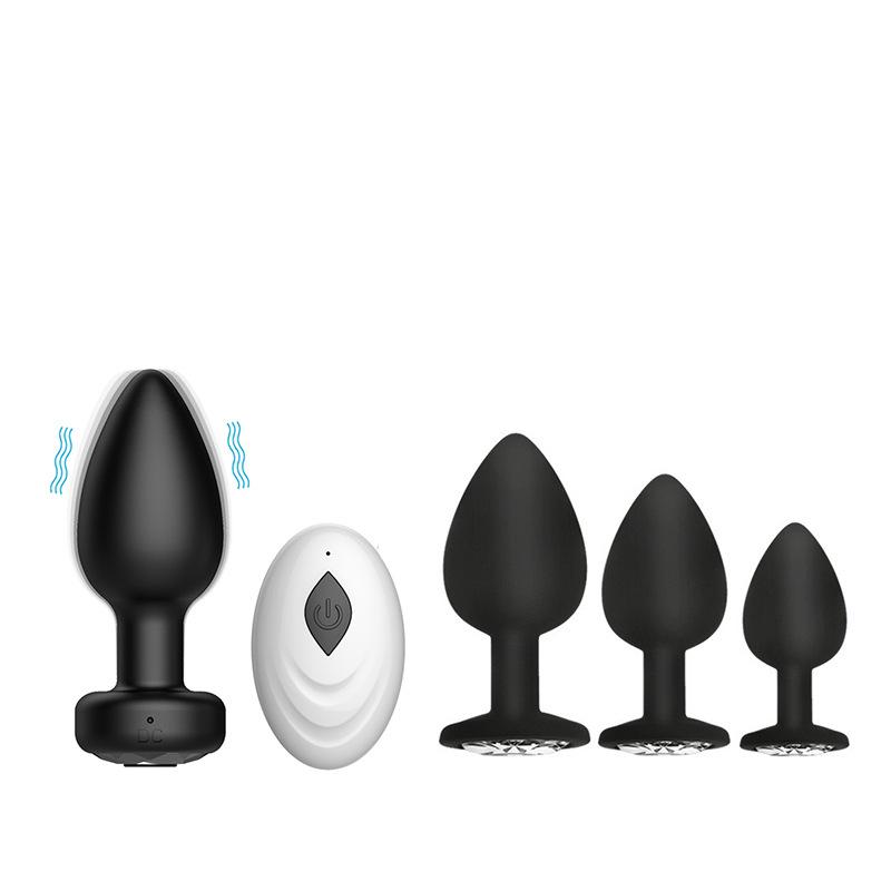 Vibrating Butt Plugs Dildo Vibrator Prostate Massage Wireless Remote Control Anal Plug G-spot Stimulator Sex Toys For Man/Woman