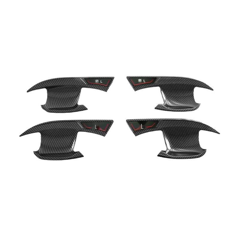 Compatible with 2024 Qin L/Dmi: Door Handles, Door Cups, Mirror Covers, Grille, Spoiler, Fender, Shark Fin.