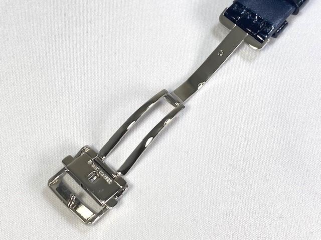 L0FT011J9 SEIKO Brightz 20mm Leather for and Other Via Strap, Crocodile, Navy, SAGA311/ 8B63-0AY0 Models. (Ships Nekoposu)