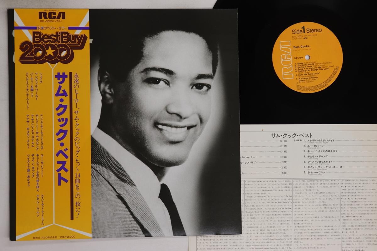 

LP Record SAM COOKE - Sam Cooke Best RPL3535 RCA 1982 Japan Obi Soul/Funk Used