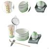 7 Pieces Japanese Matcha Set Tea Spoon Bowl Making Kit for Household