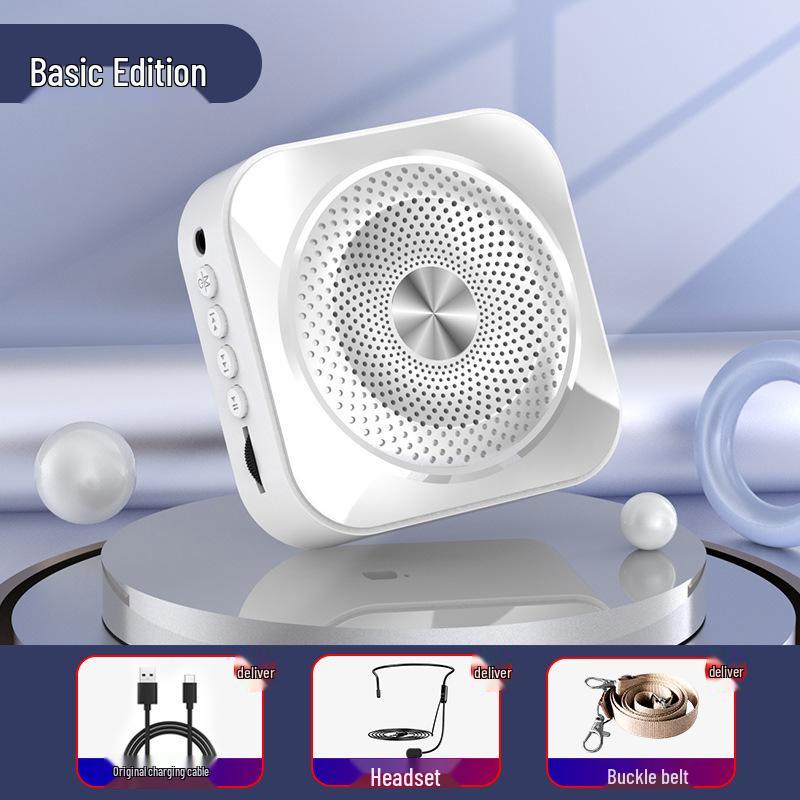 I5 Little Bee Mini Bluetooth Megaphone with Microphone for Classroom Use
