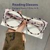 Women'S Vintage Cat Eye Reading Glasses - Clear Transparent PC Frame,Magnification, Full-Rim Design with Cleaning Cloth