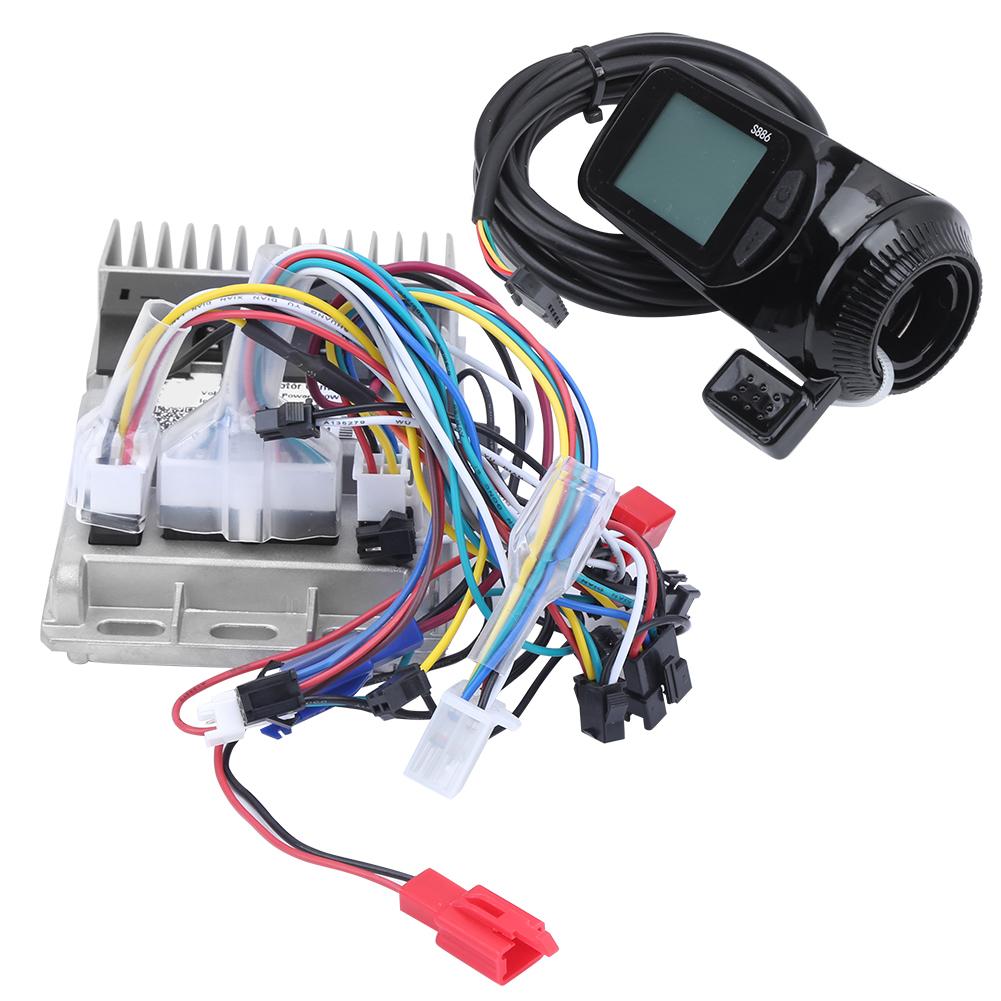 3648V 500W Elektryczne Trójkołowce 3?tryb Sinusoidalny Bezszczotkowy Kontroler Instrument Zestaw LCD