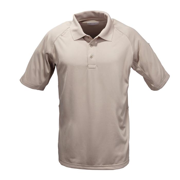 5.11 TACTICAL Performance Polo Short Sleeve Shirt (Silver Tan)