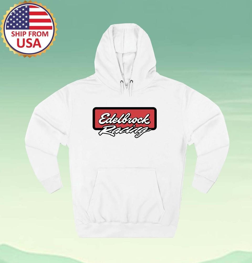 Edelbrock Performance Racing Men#039;s White Size S to 3XL Unisex T-Shirt M