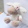 Charming White Sheep Stuffed Animal 25cm Plush Doll Perfect For Baby Gifts