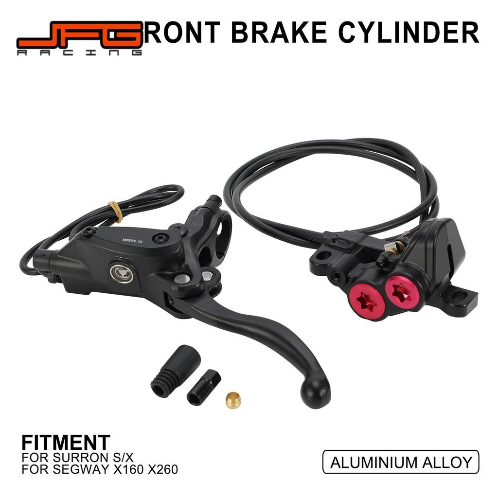 Motorcycles Brake Lever Caliper Assembly Master Cylinder Pump Kit For Surron S X For SEGWAY X160 X260 Electric Dirt Bike EBikes