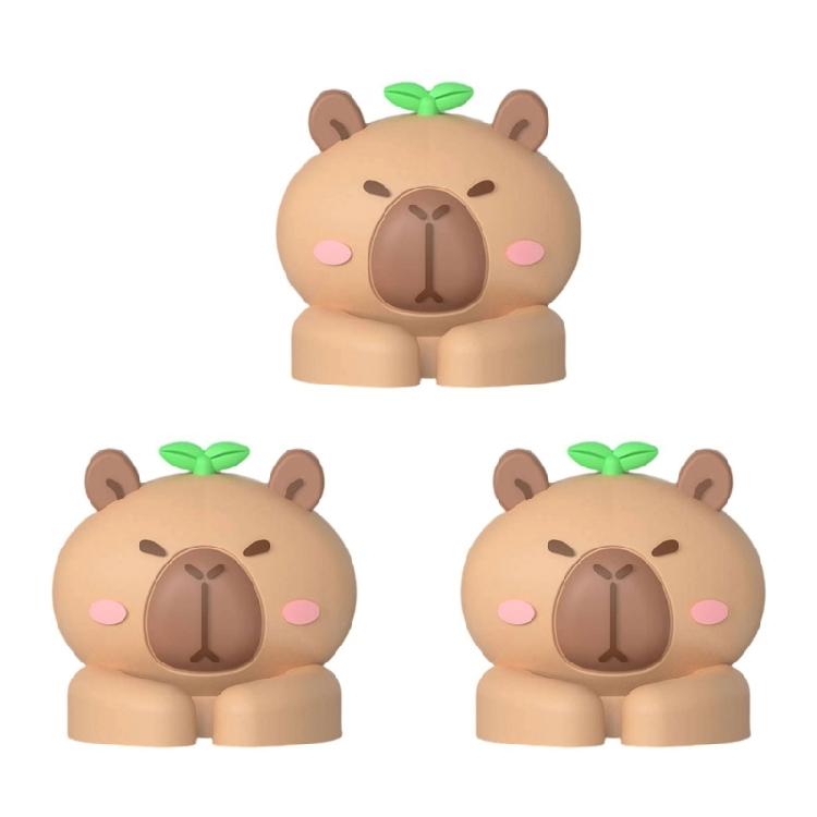 3Pcs Cartoon Animal Cable Holder Clip Adhesive Cable Management Clip Charging Cable Wire Organiser Clip For Home Office