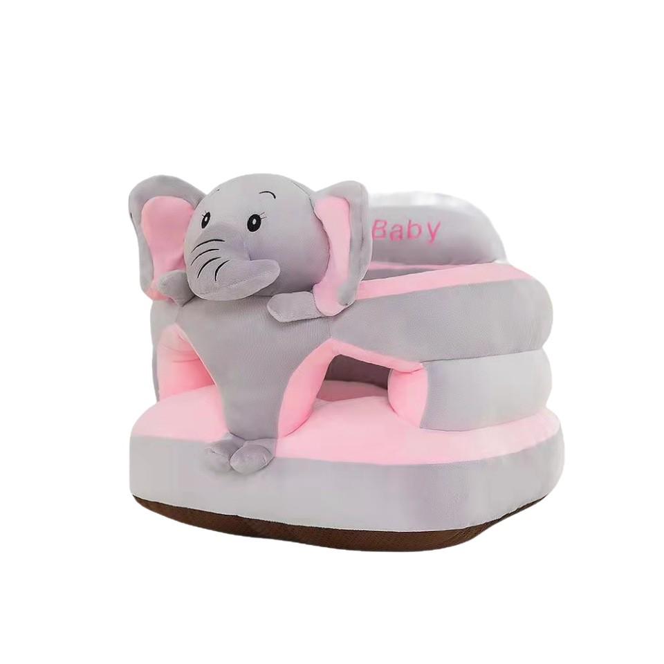 Plush Cartoon Baby Training Seat: Children's Safety Backrest Sofa