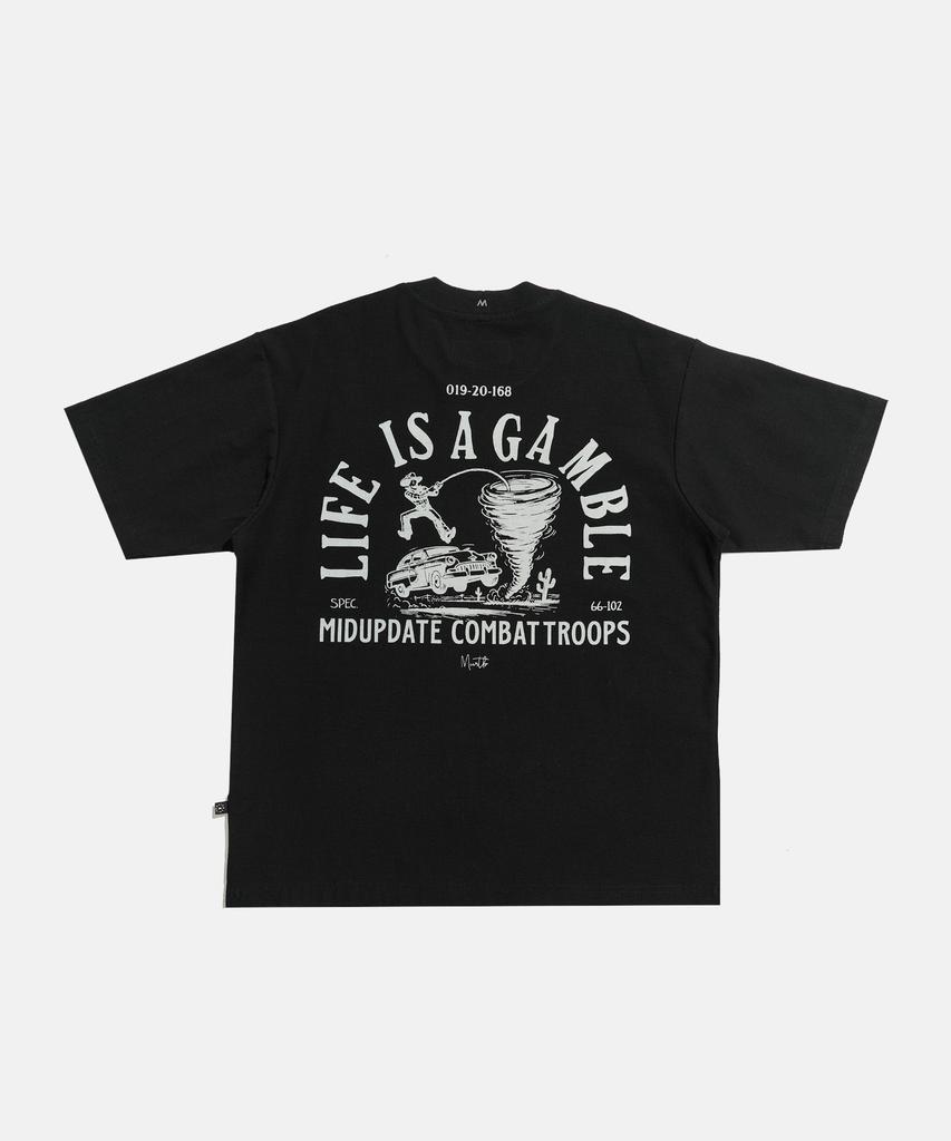 Mideueobdeiteu Mud Gambling T Shirts Black