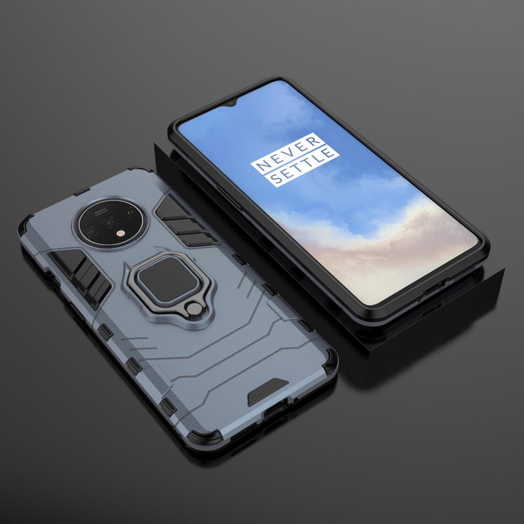 With stand Ring Hybrid case For Oneplus 7T Hard PC Armor shockproof protective back cover for one plus 7t pro oneplus7t shell
