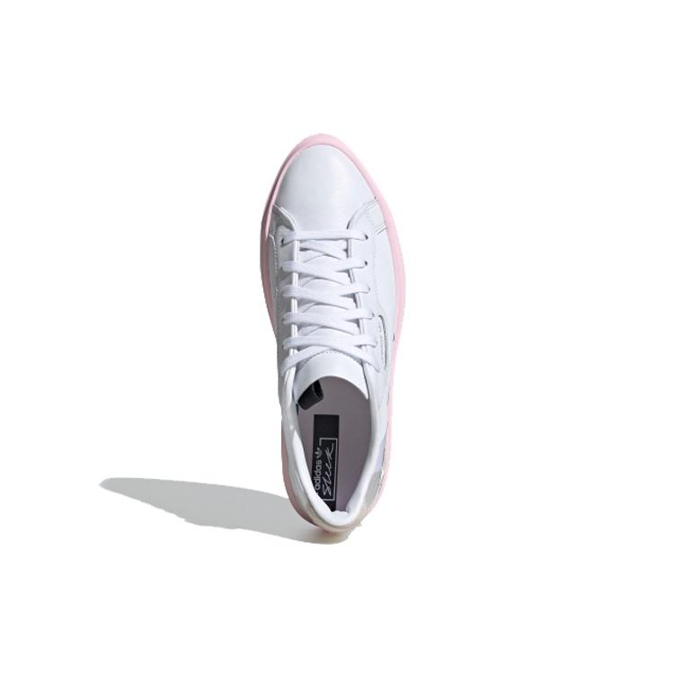 (WMNS) Adidas Sleek Super 'White Clear Pink' Women's EH1389