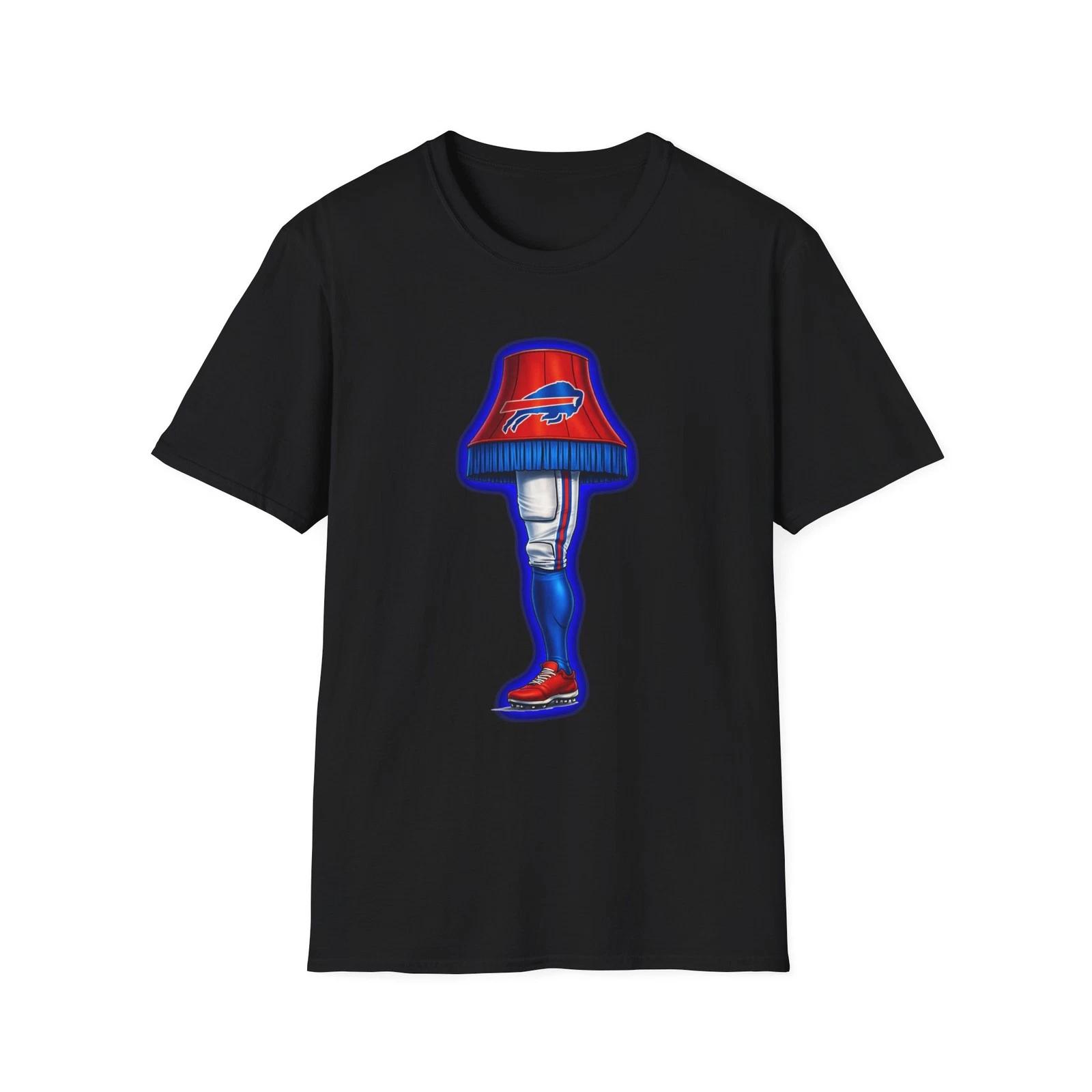 Buffalo Bills Leg Lamp T-Shirt XXXXL