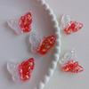 100Pcs Mix Gradient Glitter Animal Butterfly Flatback Cabochons for Hairpin Phone Case Scrapbooking DIY Jewelry Craft Decoration