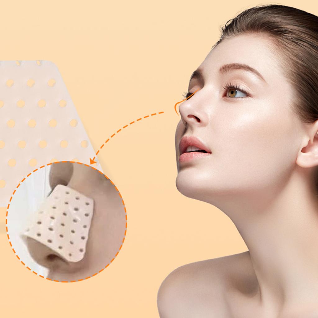 1/2Pcs Thermoplastic Nasal Splints Trapezoid Nose Brace External Nasal Support for Fracture Rhinoplasty Surgery ENT Immobilization