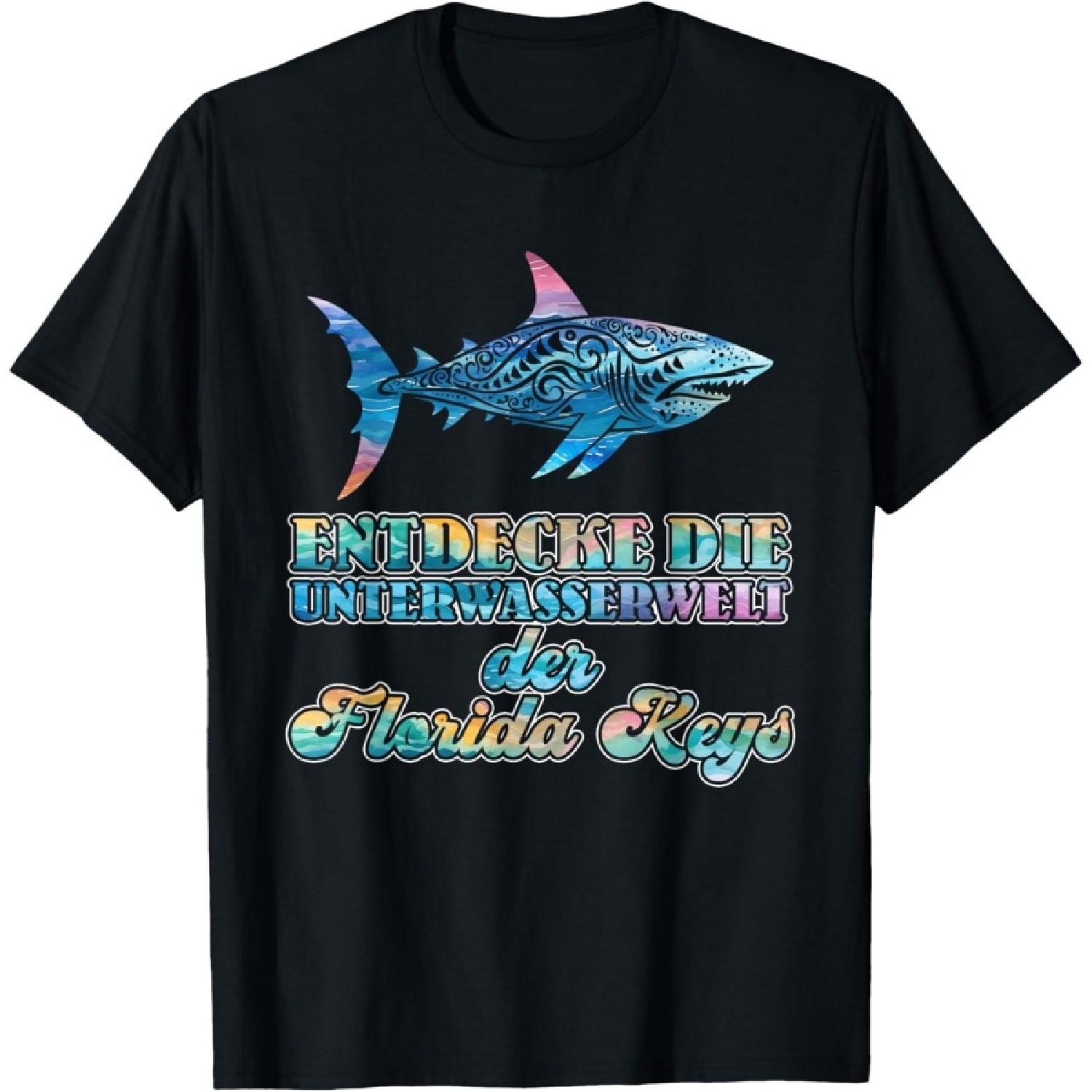 West Keys DISCOVER THE UNDERWATER WORLD OF FLORIDA KEYS T-Shirt S