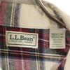 L.L.BEAN 80s Outdoor Vintage Long Sleeve Shirt M Beige Men's Used