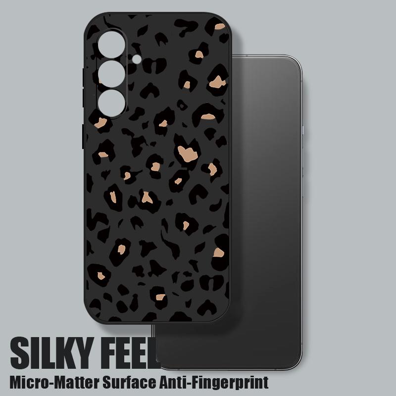 Leopardenmuster Hülle Für Samsung Galaxy S26 S25 Ultra S24 S23 S22 Plus S21 FE A15 A16 A17 A35 A36 A54 A55 A56 5G Weiche Hülle