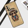 Monkey Gorilla Ape Baby Phone Case For Samsung A03S A02S A21S A20e A12 A22 A32 A42 A52 A72 A50 A70 A51 A71 Cover