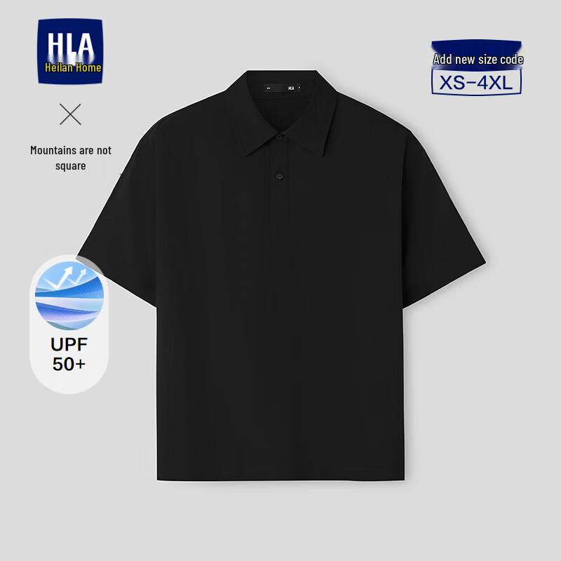 HLA Men s Breathable Short Sleeve Polo Shirt 4XL