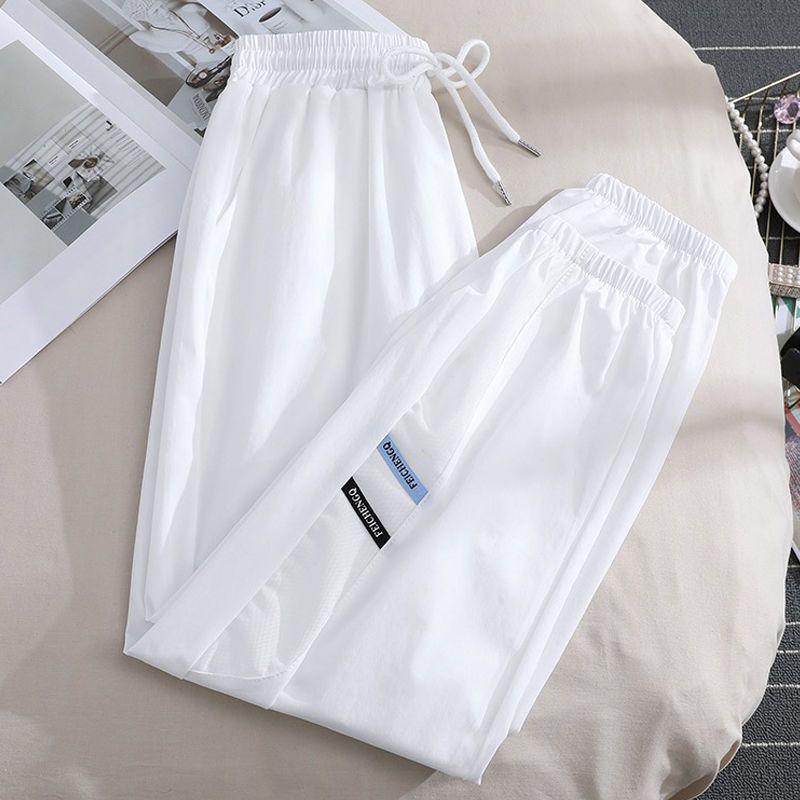 2026 Spring/Summer Women s Ice-Feel Quick-Dry Lightweight Joggers - Versatile Casual & Sports Pants M 40-50 kg