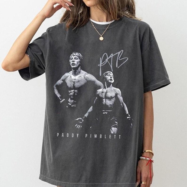Retro Paddy Pimblett Boxing T-Shirt, Vintage Paddy Pimblett Shirt, Gift For Fan Unisex T-Shirt XXXXL