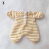 Ob11 Dolls Clothes Cute Pajamas Cotton Stripe Dot Jumpsuits For Obitsu11 Rompers For 1/12BJD Dolls Accessories Kids Toys