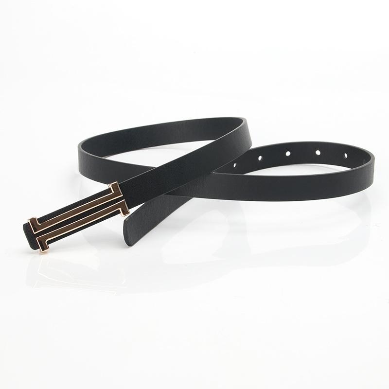 Fashionable Women's Belt Belt Versatile Simple Korean Style Decorative Belt Women's Dress Coat with Belt