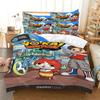 Game Yo-Kai Watch 3D Printed Duvet Case Pillowcase Bedding Set Twin Full Queen King Size for Bedroom Decor