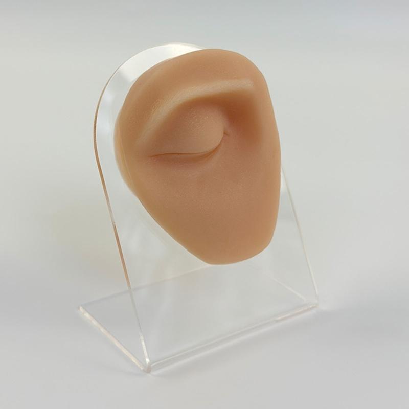 Professional Silicone Body Facials Piercing Trainer With Realistic Skin Texture For Dental Education And Aesthetic Labs