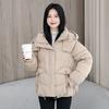 Warm Cotton Jacket Women's Short 2025 Winter New Design Pockets Loose Plus Size Thickened Padded Jacket Hooded Jacket