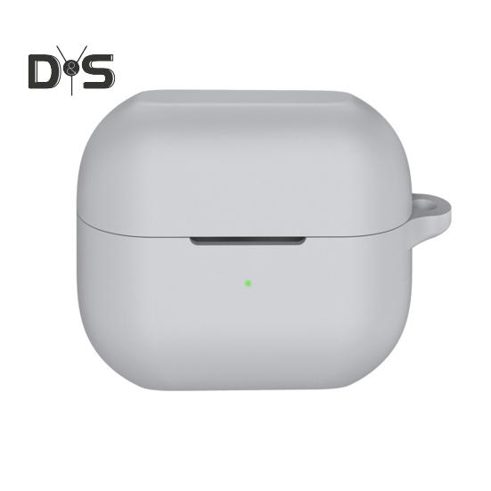 Jednobarevné ochranné pouzdro na sluchátka odolné proti nárazu odolné proti nárazu 360stupňová ochrana silikonové nabíjecí pouzdro pro SamsungGalaxy Buds 3/3pro