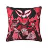 Pillow Case Cartoon H-Hazbin HotelS Soft Pillow Cover Novelty Cushion Cover Custom DIY Pillowcases For Living Room Chair
