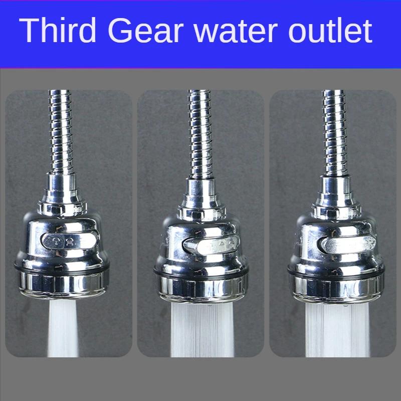 Lengthening Extender Gourmet Kitchen Faucets Faucet Splash Head Water Tap Nozzle Pressurized Sprinkler Head Bathroom Accessories