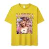 90er Sabrina Carpenter Musiktour Grafik T-Shirts Herren Damen Retro Hohe Qualität Mode T-Shirt Vintage Baumwolle Oversized T-Shirt 7