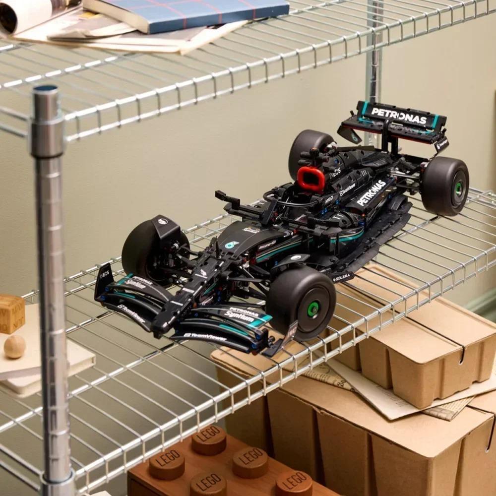 

F1 42171 W14 E Технические характеристики 1642 шт. 1:8 строительных блоков. Городской суперскоростной гоночный автомобиль. Модель для самостоятельной сборки. Игрушка для детей. Подарок.
