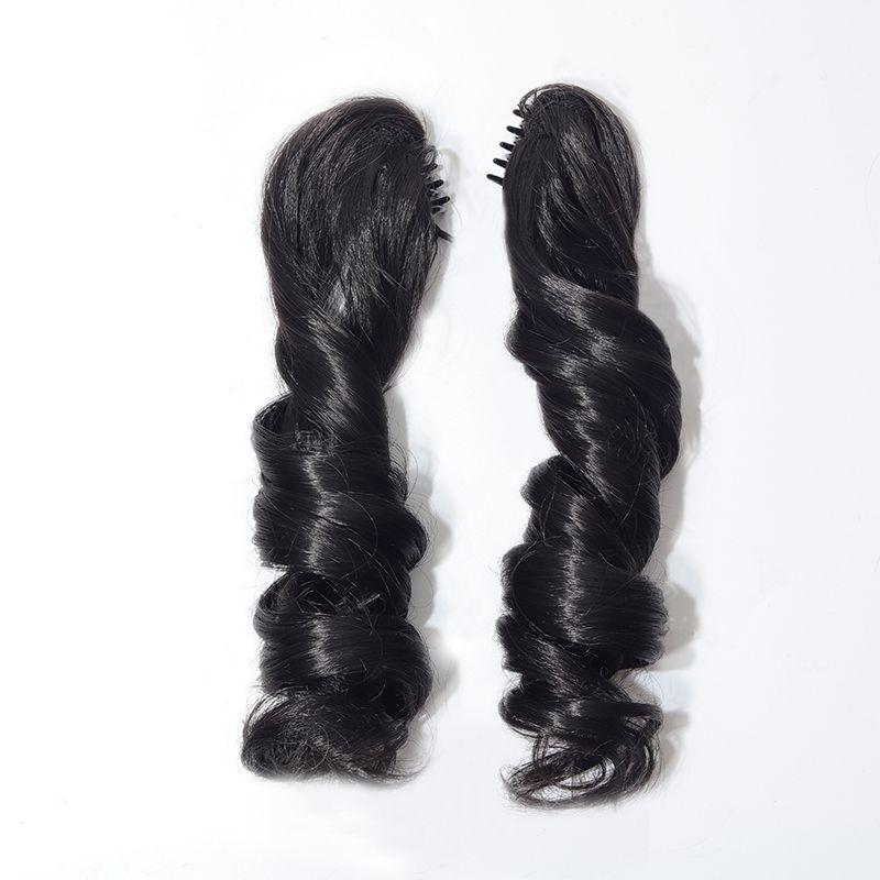 20cm Frizzy-Haired Cotton Doll Plush Toy - Changeable Clothes Gift for Girls